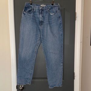 Madewell Light Blue Denim Barrel Jeans